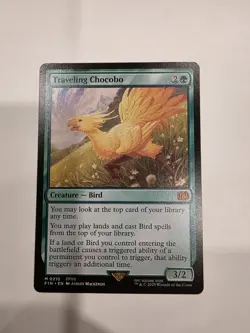 Traveling Chocobo #210 (Regular Non-Foil) - NM (FINAL FANTASY MTG) - Image 1