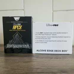 Ultra Pro MTG Final Fantasy Sephiroth Alcove Edge Deck Box With Apex Sleeves - Image 2