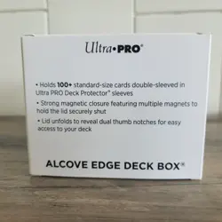 Ultra Pro MTG Final Fantasy Sephiroth Alcove Edge Deck Box With Apex Sleeves - Image 3