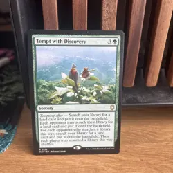 Tempt with Discovery (124) - MTG: Bloomburrow Commander - VLP - Image 1