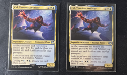 x2 MTG Cid Timeless Artificer U 0409 Regular Legendary Final Fantasy English NM - Image 1