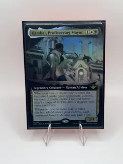 Kambal, Profiteering Mayor (Extended Art) Outlaws of Thunder Junction Foil - Image 1
