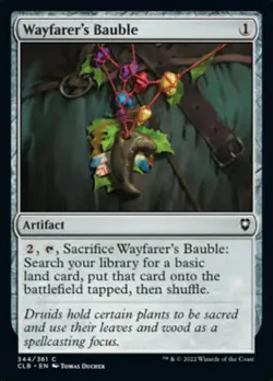 MTG Wayfarer's Bauble [Commander Legends: Battle for Baldur's - Image 1