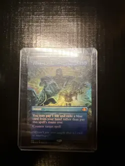 Force of Will (Borderless) Dominaria Remastered Foil NM x 1 - Image 2
