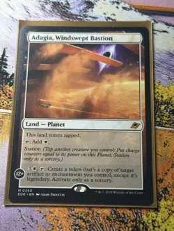 Near Mint, English - 1 x MTG Adagia, Windswept Bastion Edge of Eternities - Image 1