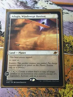 Near Mint, English - 1 x MTG Adagia, Windswept Bastion Edge of Eternities - Image 4