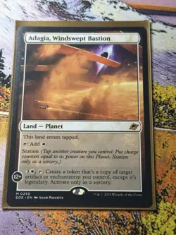 Near Mint, English - 1 x MTG Adagia, Windswept Bastion Edge of Eternities - Image 5