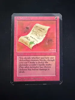 Magic The Gathering: Alpha False Orders MTG Alpha - Image 1