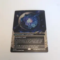 Gemstone Caverns - 0106 - Borderless Galaxy Foil - EOE - NM - In hand! - Image 1