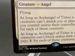 Archangel of Tithes Outlaws of Thunder Junction Regular - Image 2
