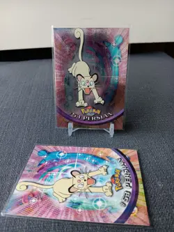 1999 Topps Pokemon #53 Persian Chrome + Base Card *Free Shipping* 🔥 - Image 1