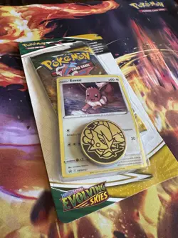 SEALED Evolving Skies Blister Packs - Eevee + Slowpoke Promo Packs Pokemon TCG - Image 4