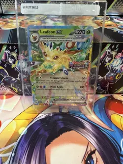 Leafeon Ex Stamped SEALED Pokemon Prismatic Evolutions Promo Surprise Box 006 - Image 1