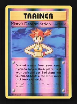 Misty's Determination 80/108 Evolutions English Pokemon Card TCG - Image 1
