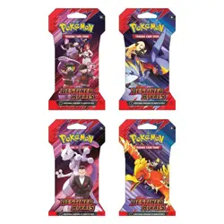4X POKEMON Scarlet & Violet DESTINED RIVALS Booster Pack Bundle FULL ART SET! - Image 1