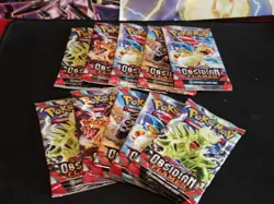 Pokemon TCG Obsidian Flames 10x booster packs NEW & SEALED - Image 2