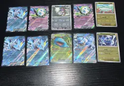 Pokemon Card Lot - Black Bolt/White Flare Illustration Rare, Full Art, Ex, MB NM - Image 3