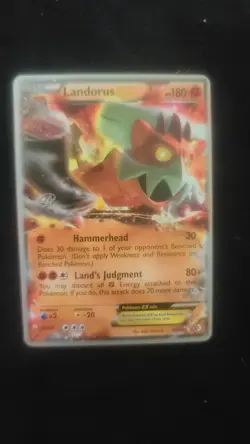 Pokemon TCG Landorus EX 2015 World Championships LP Condition - Image 1