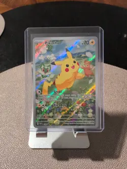 2024 Pokemon Pikachu 088 Scarlet & Violet Black Star promo - Image 1