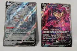 Zacian V GG48 and Zamazenta GG54 Crown Zenith Galarian Gallery NM 2023 Pokemon - Image 1
