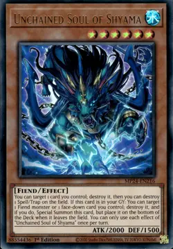 Unchained Soul Of Shyama - Ultra Rare 1st Edition MP24-EN216 - NM - YuGiOh - Image 1