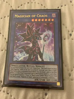 YuGiOh! Magician of Chaos DUPO-EN001 Ultra Rare 1st Edition NM - Image 1