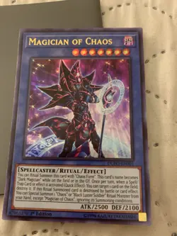 YuGiOh! Magician of Chaos DUPO-EN001 Ultra Rare 1st Edition NM - Image 2
