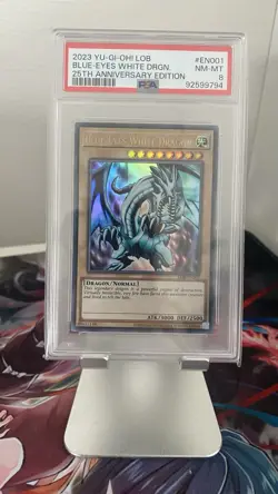 Blue-Eyes White Dragon LOB-EN001 YuGiOh Legend of Blue Eyes White Dragon: 25th A - Image 1