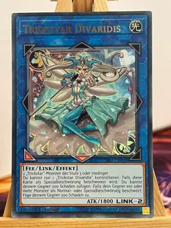 Trickstar Divaridis SAST-DE049 Ultra Rare Deutsch NM YUGIOH - Image 1