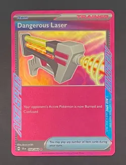 Pokemon Card Dangerous Laser 058/064 ACE SPEC Rare - Near Mint - Image 1