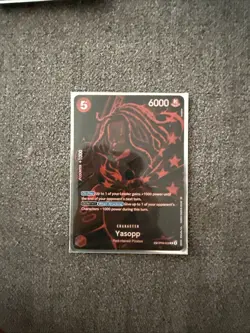 Yasopp SP OP09-013 SR alt sp Parallel Legacy of the Master One Piece Card Game - Image 1