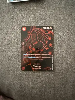 Yasopp SP OP09-013 SR alt sp Parallel Legacy of the Master One Piece Card Game - Image 2