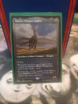 Ramos, Dragon Engine (Foil Etched) -Foil Near Mint MTG Commander Legends - Image 1