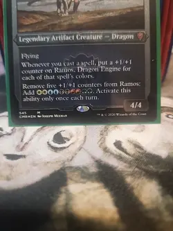 Ramos, Dragon Engine (Foil Etched) -Foil Near Mint MTG Commander Legends - Image 2