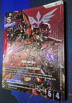 Gundam Card Game Sinanju ST03-001 LR+ Alt Art Zeons Rush Pack Fresh English - Image 2