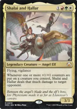 Shalai and Hallar #10 (NM) March of the Machine MOC Magic MTG Card - Image 1