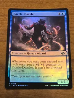 MTG Outlaws of Thunder Junction - Razzle-Dazzler - OTJ 63 - FOIL - Image 1