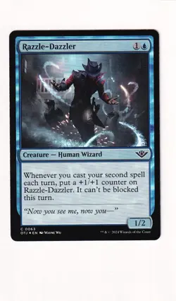 MTG Outlaws of Thunder Junction - Razzle-Dazzler - OTJ 63 - FOIL - Image 2