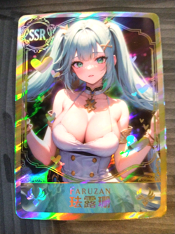 SSR Beautiful Waifu Card - Faruzan - Goddess Story Genshin Impact FOIL - Image 1