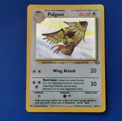 Pokemon Card Pidgeot Holo 6/64 Jungle Rare 1999 Wizards - Image 1