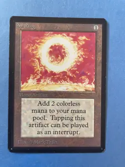 MTG Beta Edition, Sol Ring! 1993 Vintage Magic! - Image 1