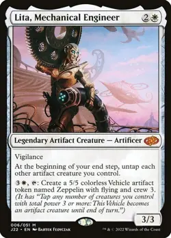 Lita, Mechanical Engineer ~ Jumpstart 2022 [ NearMint ] [ Magic MTG ] - Image 1