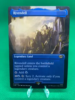 MTG LTR Rivendell (Borderless Alternate Art) Near Mint #344 (R) - NON FOIL - Image 1