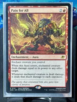 Pain for All - Reg - MTG - Edge of Eternities - EOE - 0151 - RARE ~ NM - Image 2