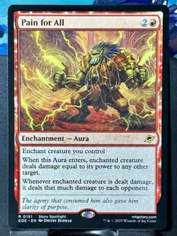 Pain for All - Reg - MTG - Edge of Eternities - EOE - 0151 - RARE ~ NM - Image 3