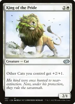 King of the Pride ~ Jumpstart 2022 [ NearMint ] [ Magic MTG ] - Image 1