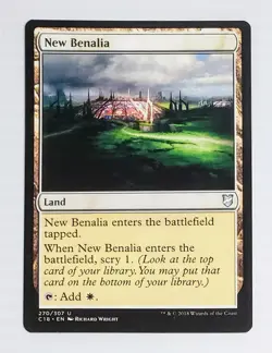 X 1 New Benalia LP Commander 2018 MTG Magic The Gathering - Image 1