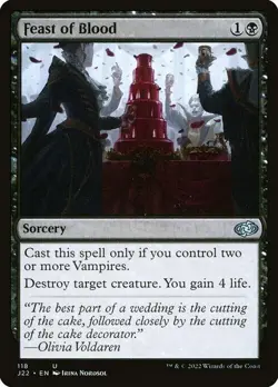 Feast of Blood ~ Jumpstart 2022 [ NearMint ] [ Magic MTG ] - Image 1