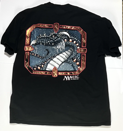 1996 MTG Scaled Wurm *XL* VINTAGE T-SHIRT *licensed nice man *very-light-use HTF - Image 1