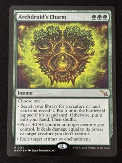 1x MTG Archdruid's Charm - Murders at Karlov Manor (MKM) #151 - Magic - Image 1